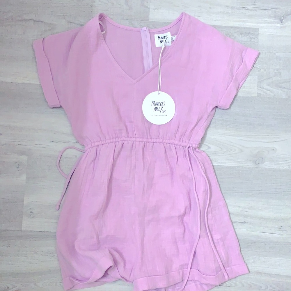 Purple Zira Romper